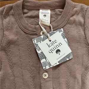 NWT Kate Quinn 100% Organic Romper 12-18 Month